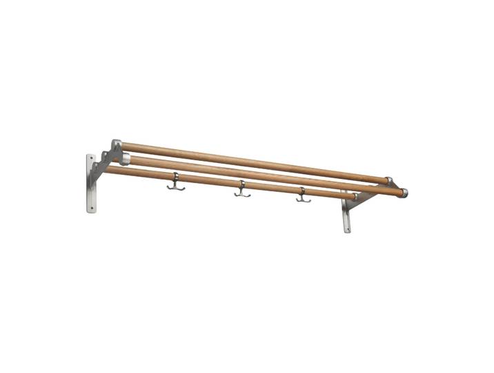 Essem Design Etagère à chapeaux Nostalgi 291 100 cm Chêne-aluminium