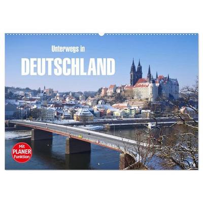 Unterwegs in Deutschland (Wandkalender 2026 DIN A2 quer), CALVENDO Monatskalender