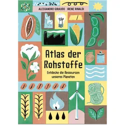 Atlas der Rohstoffe, Kinderbücher von Alessandro Giraudo