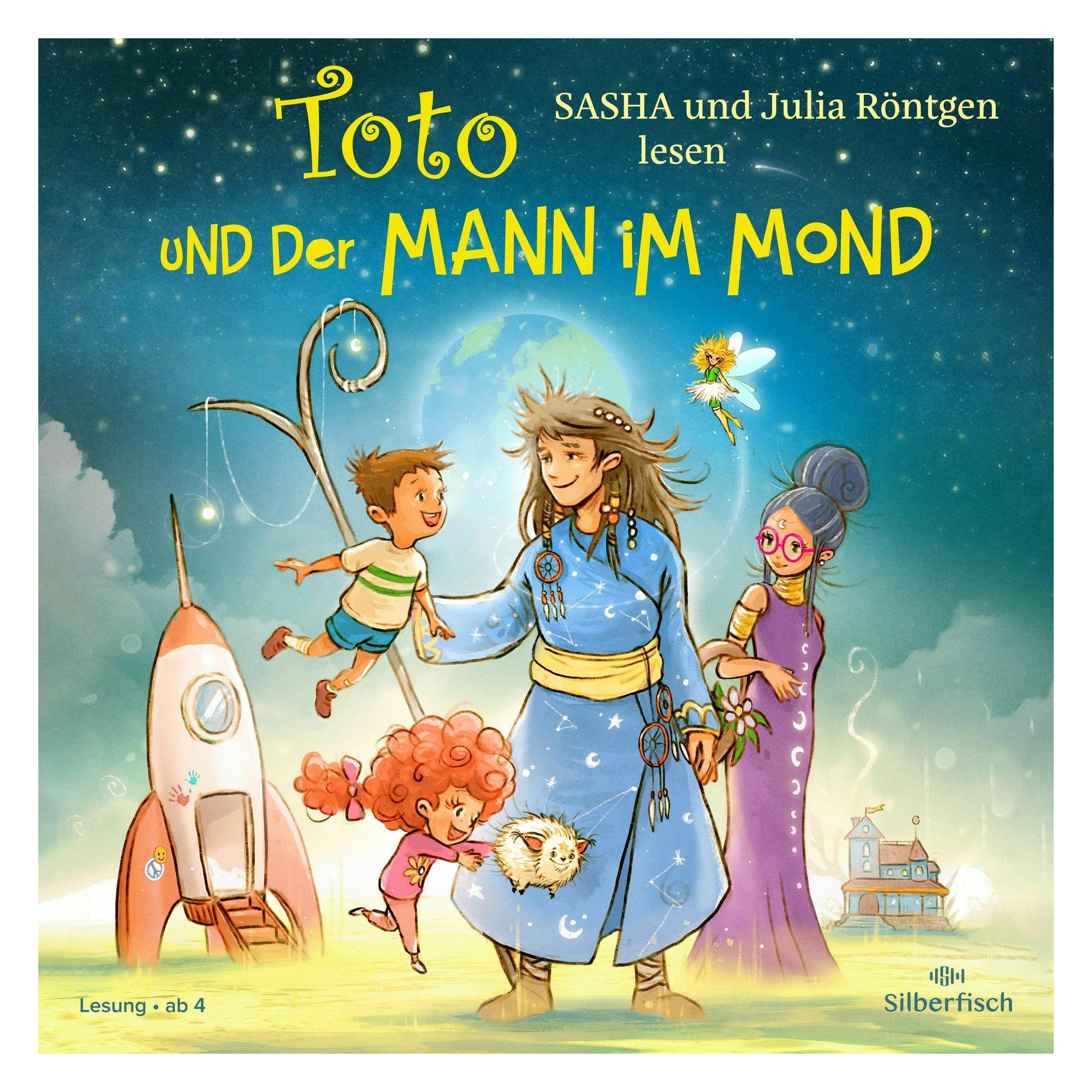 Hörbuch Hamburg Toto und der Mann im Mond (Julia Röntgen, Sasha, Deutsch) (7456-0454-2)