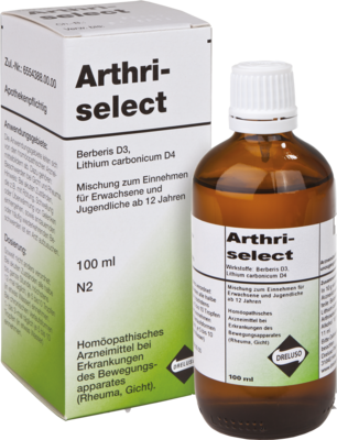 Dreluso-Pharmazeutika Dr.Elten & Sohn GmbH ARTHRISELECT Tropfen 100 ml 08890536