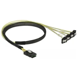 Delock SATA- / SAS-Kabel (50 cm, SAS 2.0), Interne Kabel (PC)