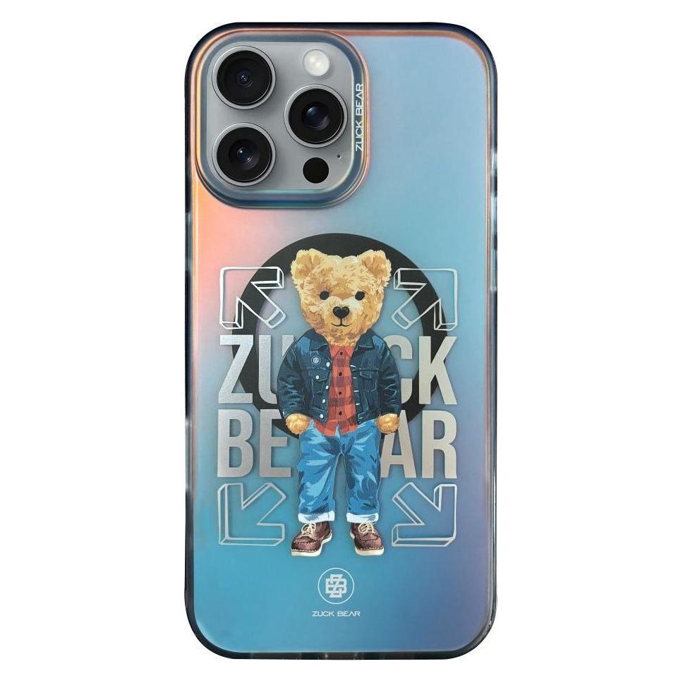 Zuck Bear CALIFORNIA COOL MAG Hülle kompatibel mit MagSafe für IPHONE 16 kariertes Hemd (Apple iPhone 16) (56667411)