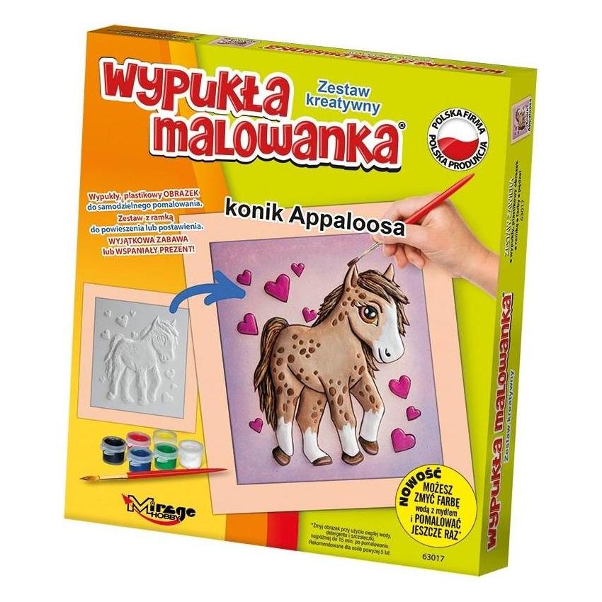 Mirage Konvexe Malvorlage eines Appaloosa-Pferdes (47623153)