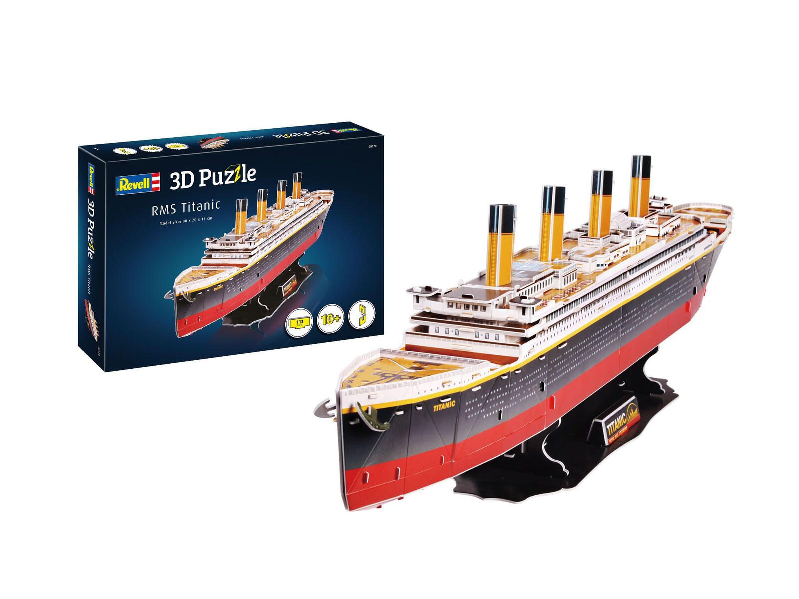 Revell 3D-Puzzle RMS Titanic, Anzahl Teile: 113 00170