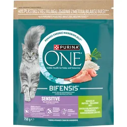 Purina One Cat Sensitive Katzenfutter mit Truthahn 750g