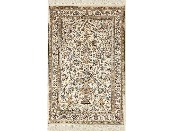 Kaschmir Seide Teppich 62x95 Handgeknüpft Orientteppich Seide