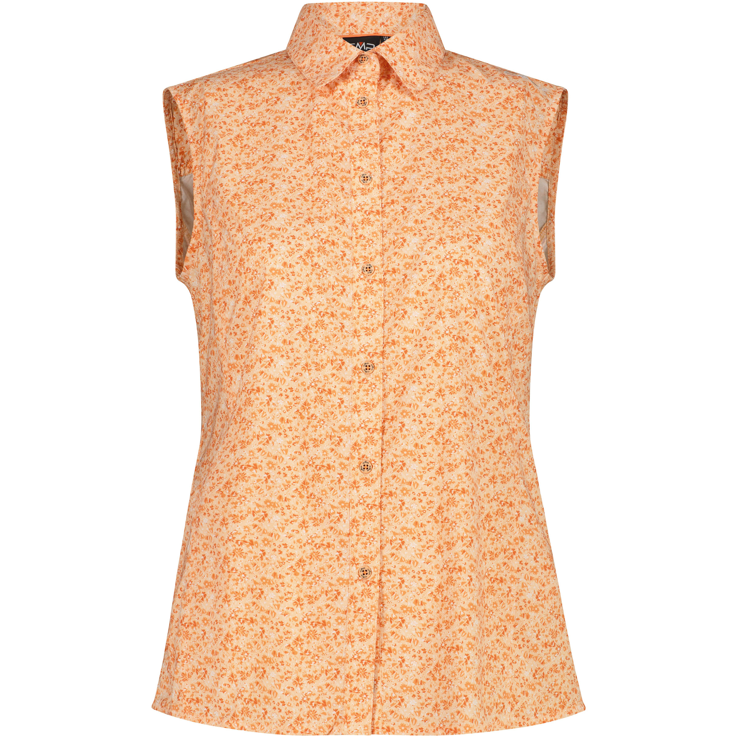 CMP Damen Blusen orange Größe XS Trekking Elastisch