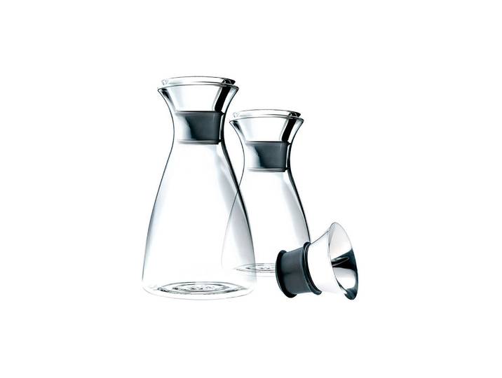 Eva Trio - Carafe Carafe Stoppe-goutte - Transparent - Silicone - Designer The Tools