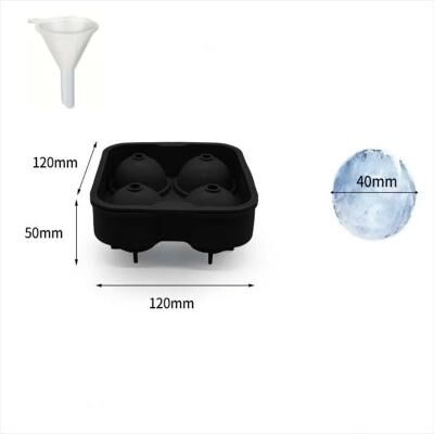 Uplifted Finds Premium Dual Style Silicone Ice Mold Set Large Square & Round Sphere Makers For Whiskey & Cocktails h