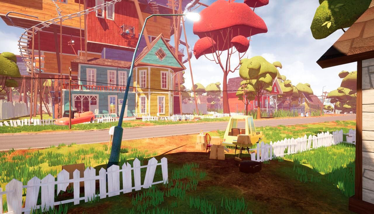 U & I ENTERTAINMENT Spielesoftware "Hello Neighbor", bunt (weiß, neutral), Nintendo Switch, Spielesoftware, Spielesoftware