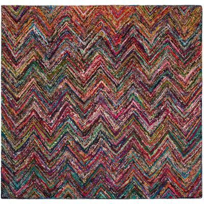 SAFAVIEH Handmade Nantucket Eftichia Contemporary Cotton Rug