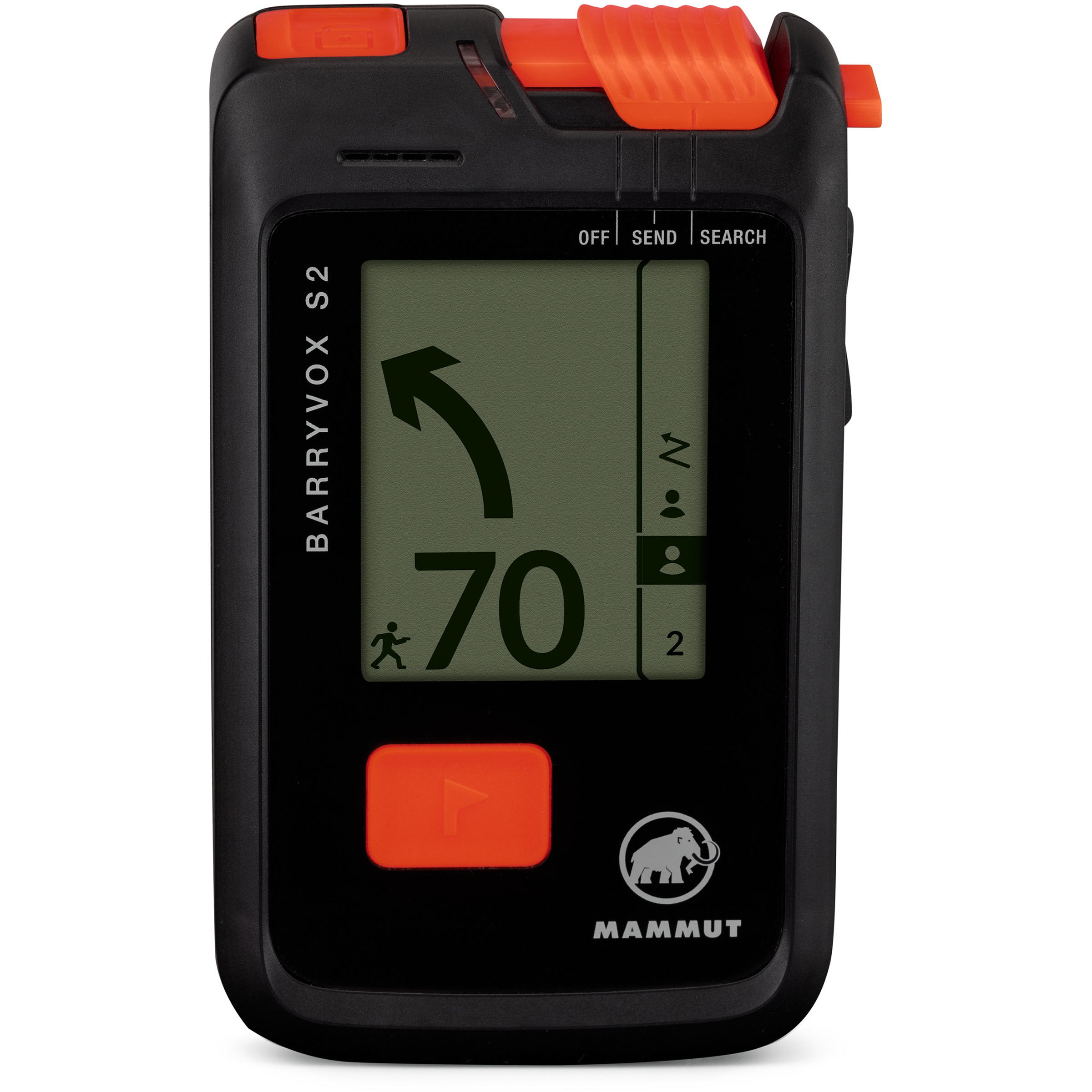 Mammut Barryvox S2 LVS-Gerät LVS schwarz Skitour