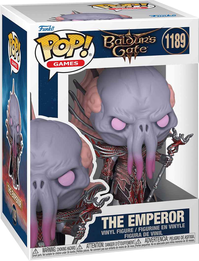 Pop! Vinyl - Baldur's Gate 3 - The Emperor by Funko, 3.75 in, Official Licensed Collectible