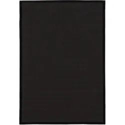 benuta Nest Sisal Teppich Sana Schwarz 80x150 cm - Naturfaserteppich aus Sisal
