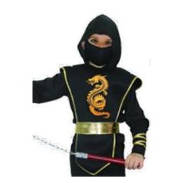 Madej Ninja-Krieger-Kostüm, Grösse L (130-140 cm) (L) (65615601)
