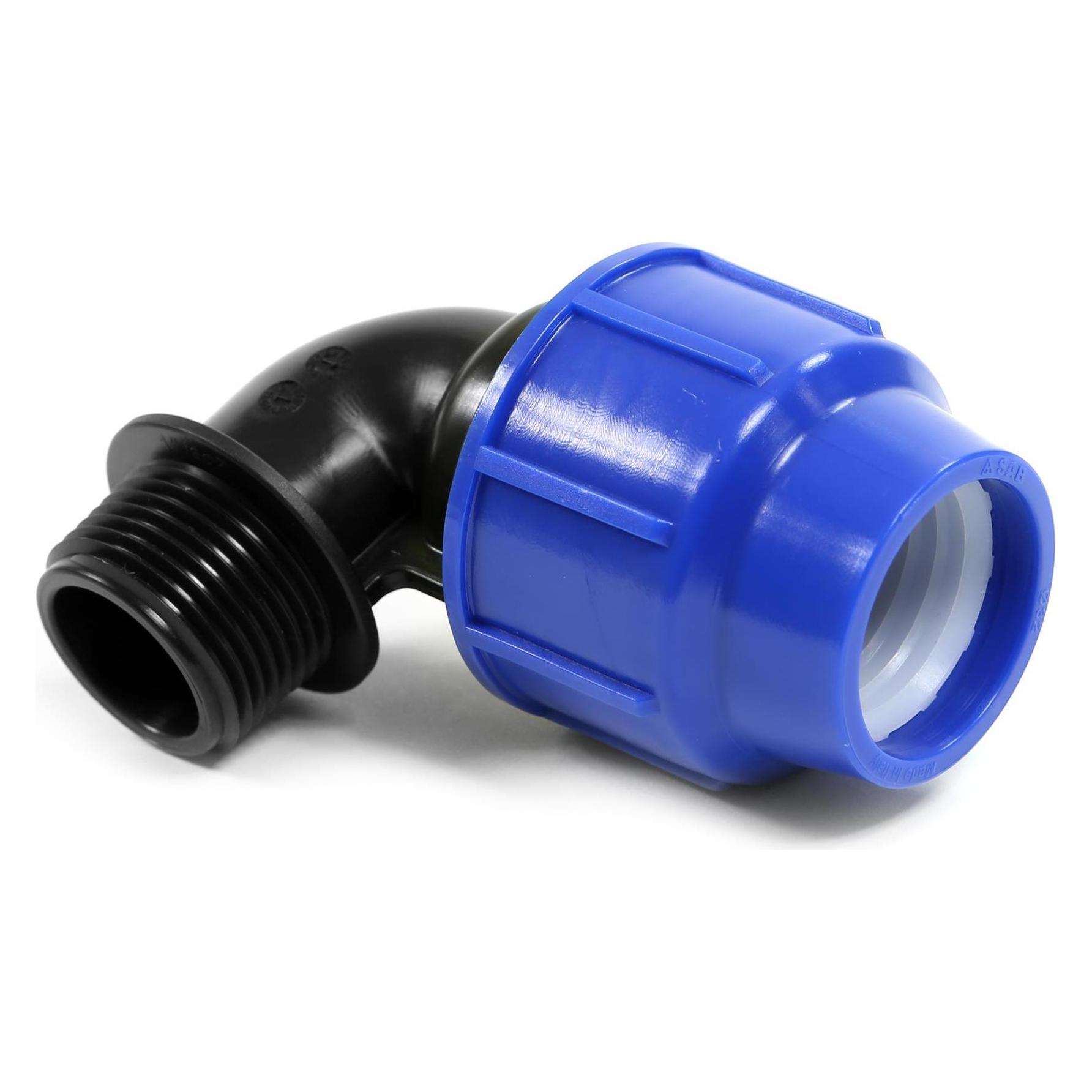 Clovin MALE ELBOW Ø20X3/4 PERLA BLUE (000101094639)