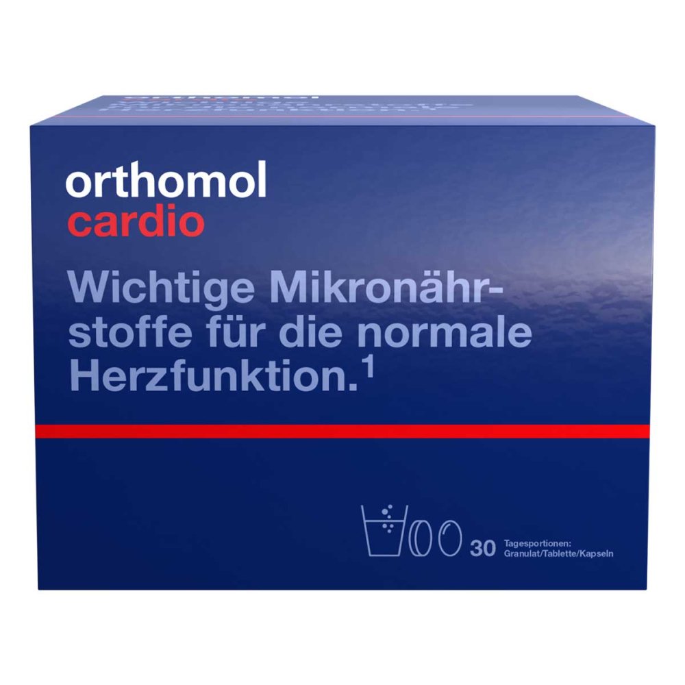 Orthomol pharmazeutische Orthomol Cardio Granulat/Tablette/Kapseln 30er-Packung 05919239