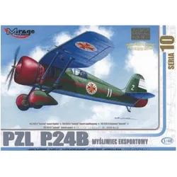 Mirage Hobby PZL P-24 B Jastreb Exportversion mit Resin- und Fotoätzteilen