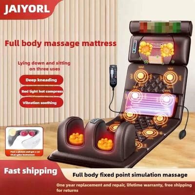 Uplifted Finds Luxury Electric Full Body Heated Massage Mattress With Airbag & Kneading newbie Control 3