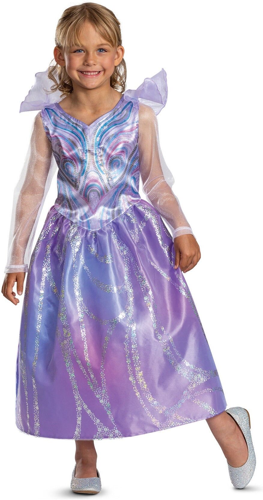 Disguise Wicked Glinda For Good Classic Costume for Children 5–6 Years