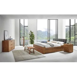 Hasena »Cassone« Massivholzbett mit Stauraum 140x200 cm