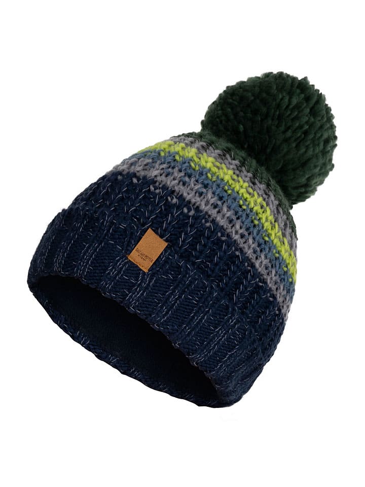 Salt and Pepper Beanie in Dunkelblau - 51 cm