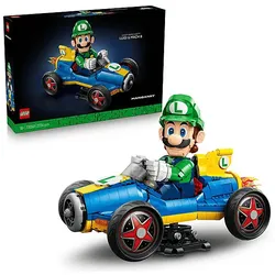 LEGO Super Mario™ 72050 Mario Kart: Luigi & Turboflitzer Bausatz, Mehrfarbig