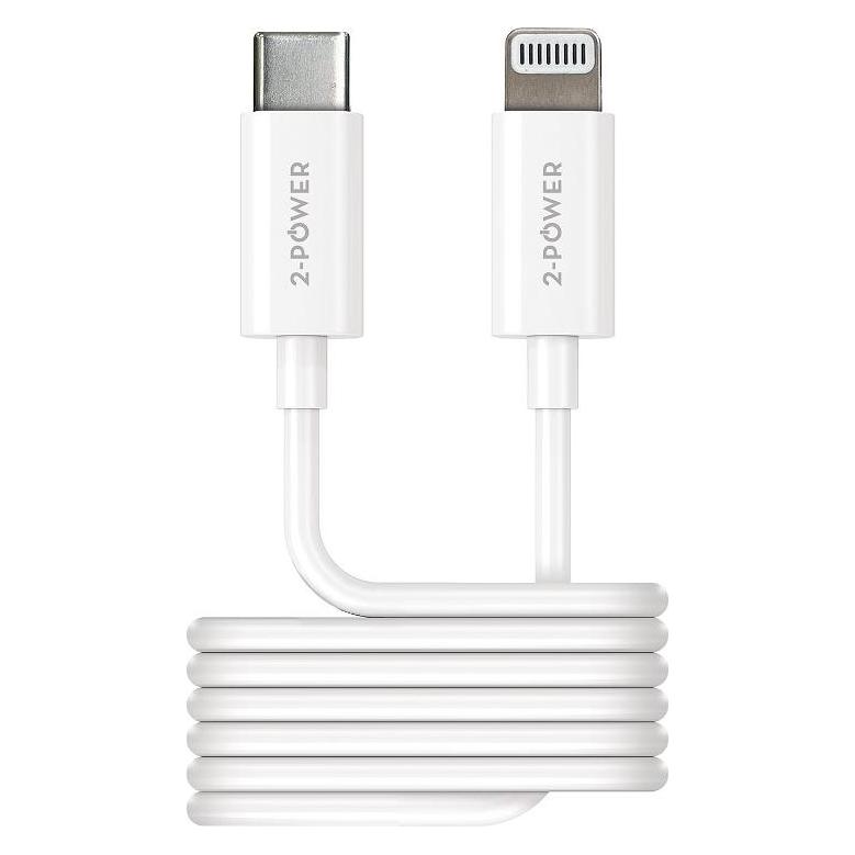 2-Power 1M USB-C to Lightning USB Cable (1 m) (UC1M03W-C)