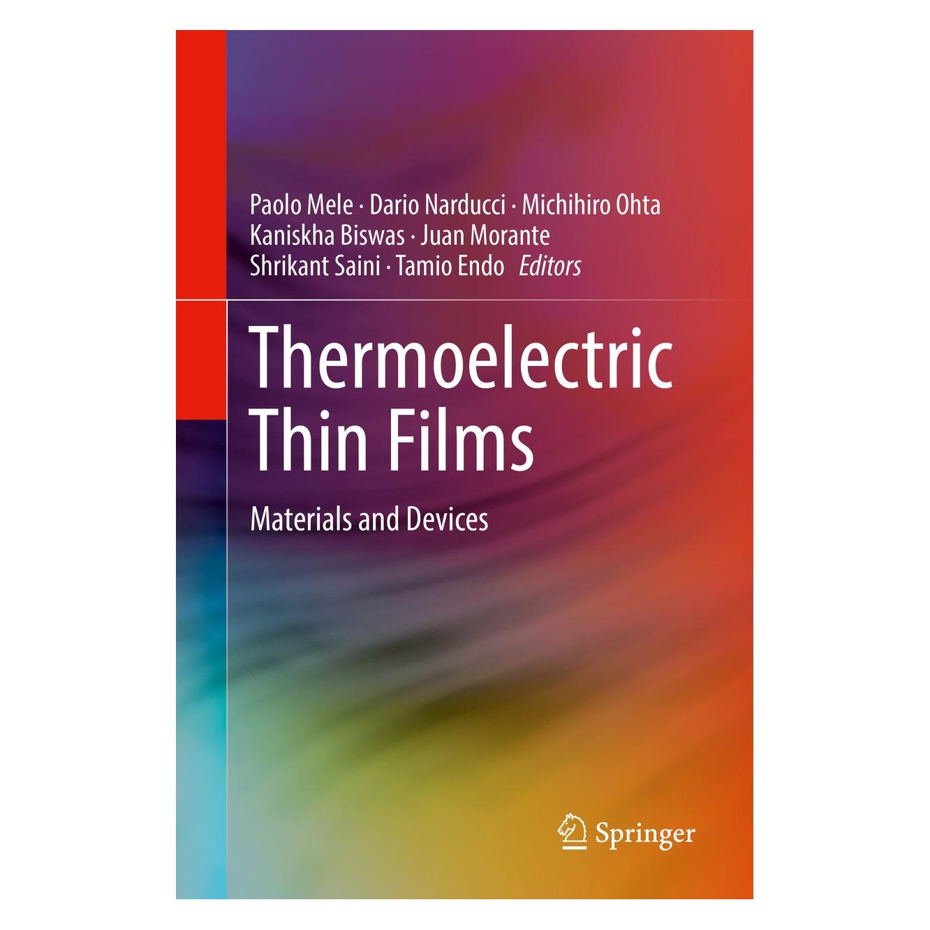 Springer Thermoelectric Thin Films (9783030200428)