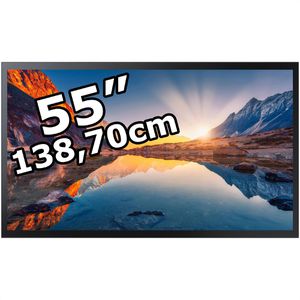 Samsung Digital-Signage QM55B-T, 54,6 Zoll, 4K UHD 3840 x 2160, 500 cd/m², 24/7 Betriebszeit, Touchscreen