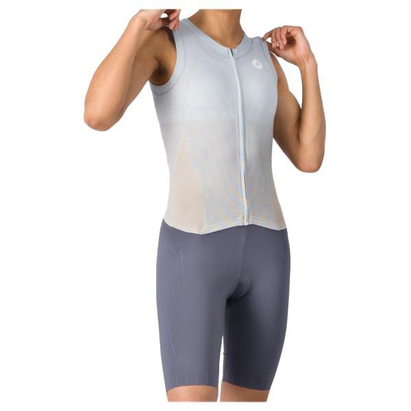 Castelli - Women's Free Sanremo Tri Suit Sleeveless - Veloeinteiler Gr S grau