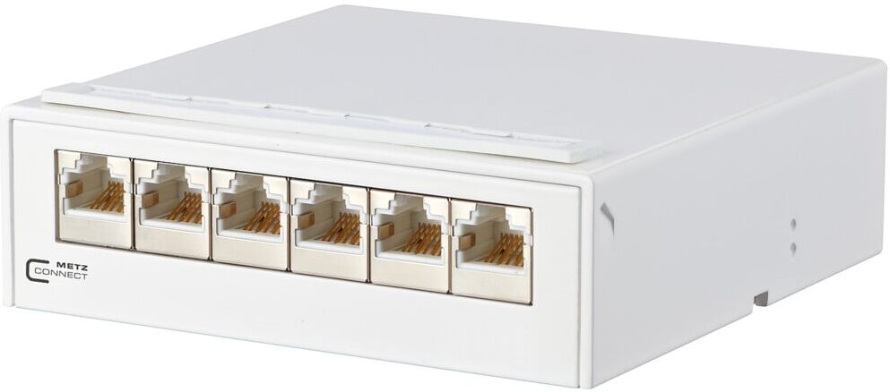BTR NETCOM AP-Verteiler 6Port C6 6xRJ45, rws 130862-21-E ; Metz Connect)