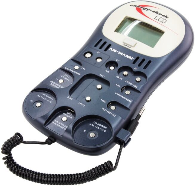 ANSMANN Testeur de batteries Energy-Check LCD (4000392)