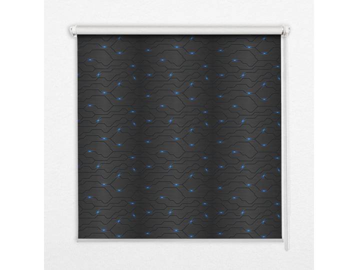 Tulup Innenrollo - Fensterrollo - Rollo - 90x180 cm - Technologie, Schwarz, Kunststoff, Rechteckig, 90x180x0.5 cm, Heimtextilien, Vorhänge, Rollos