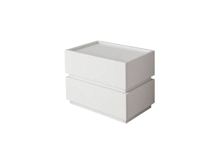 LIRHIQYGF Modularer Nachttisch, stapelbar, Nachttisch, Beistelltisch mit Schublade, kleiner Platz (Kombipaket), einzelne Schublade, Warmweiß, 60 cm + 60 cm)