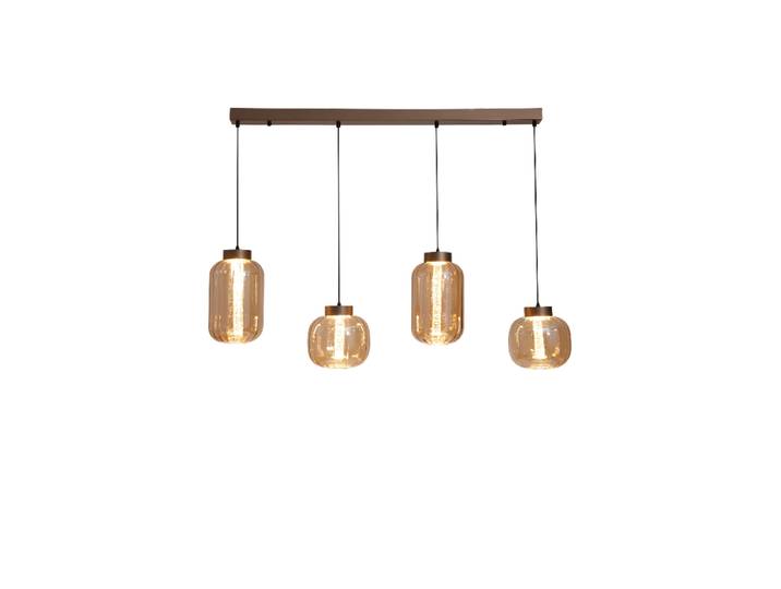 Moderne LED Pendellampe Lille Amber, Latte Searchlight