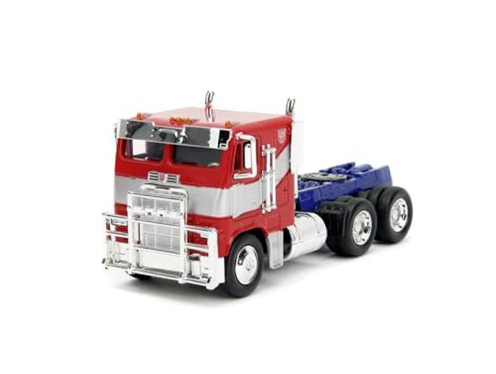 Jada Toys Transformers T7 Optimus Prime Truck 1:32, rood