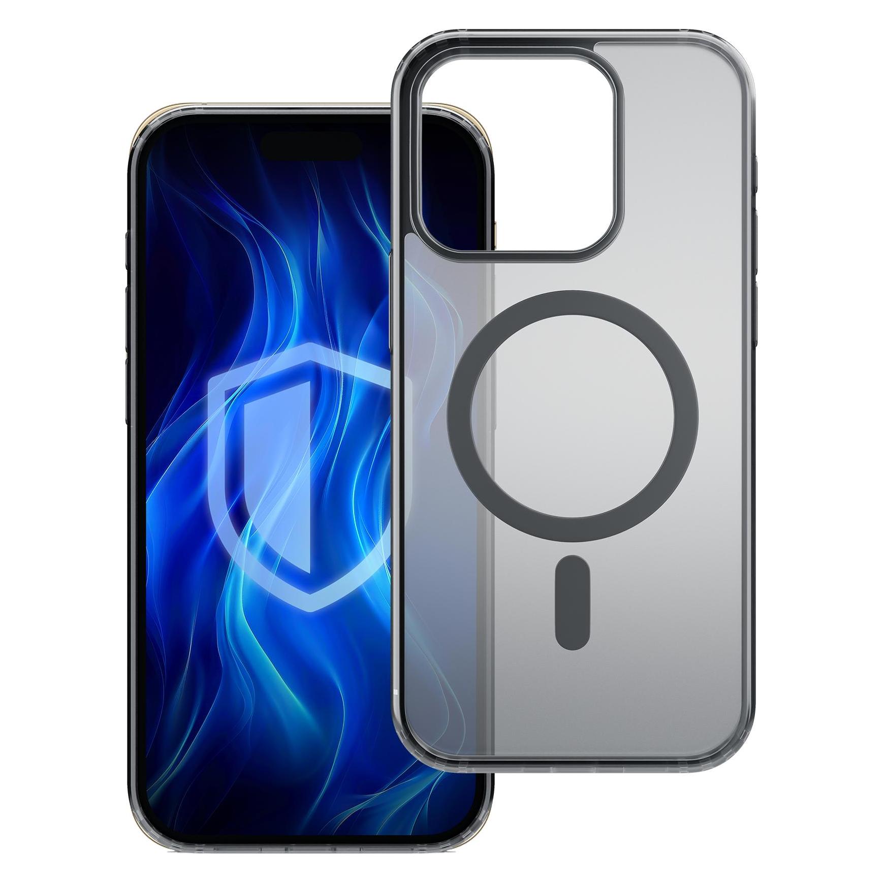 3MK Frosty MagCase iPhone 15 Pro czarny/black (Apple iPhone 15 Pro) (5903108596206)