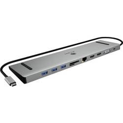 ICY BOX IB-DK2106a-CPD, USB Type-C® 11 in 1 Notebook DockingStation mit dreifacher Videoausgabe 61145