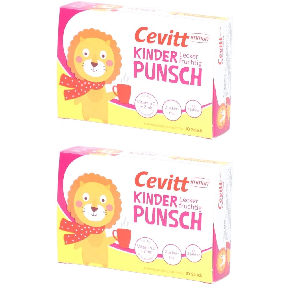 Cevitt Kinderpunsch BTL x2 2x10 St Granulat zur Herstellung einer Susp. zum Einnehmen