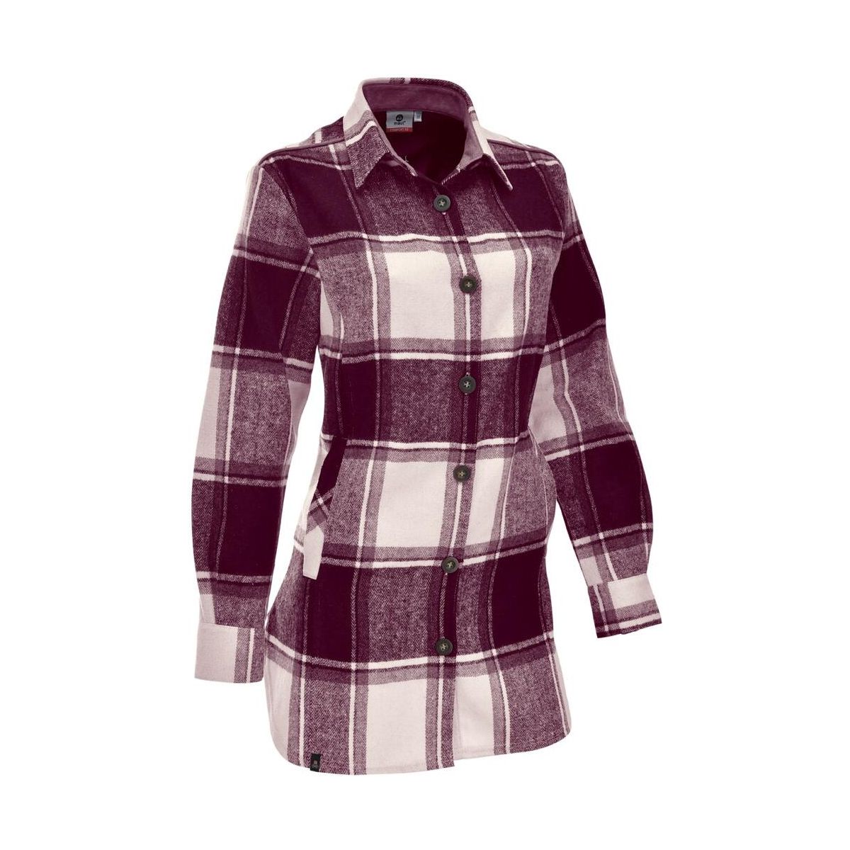 MAUL Sport Sanremo - Lange Flanell Bluse flieder (80) 40 5830700901-80-40
