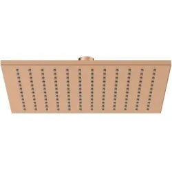 Herzbach LIVING SPA Slim-Regenbrause 11.600250.2.39 250x250 mm, Kupfer Stahl