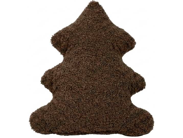 Dekokissen DONE. SHAPE STAR , braun (cloud chocolate), B:50cm H:10cm L:55cm, Polyester, Dekokissen_Sitzkissen_Kissenhüllen, Dekokissen, Drei Stoffvarianten: Chenille, Bouclé und Kord