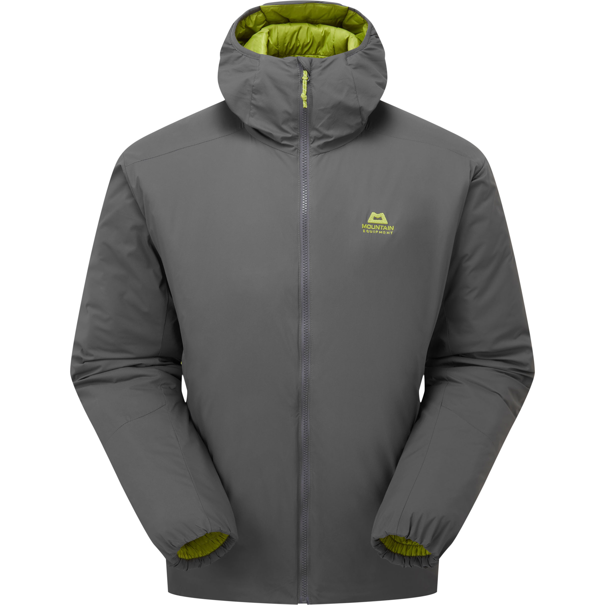 Mountain Equipment Andola Herren Kunstfaserjacke grau Größe XL Trekking Wasserabweisend Wasserabweisend