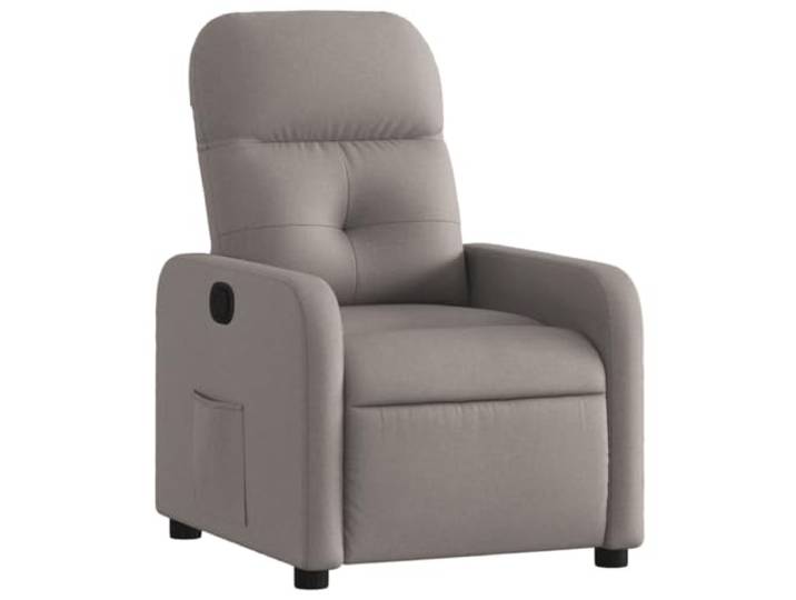 Heofavd Relaxsessel Manuell Verstellbar Polstersessel Taupe Stoff