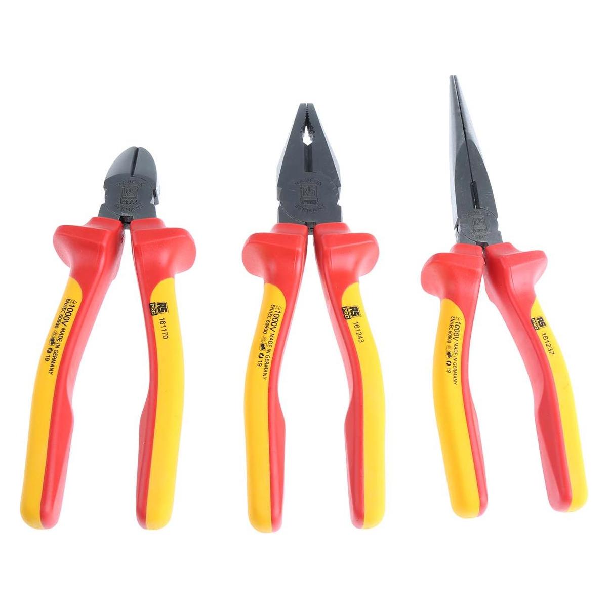 RS PRO VDE Werkzeugsatz 3-teilig (260 mm) (161158)