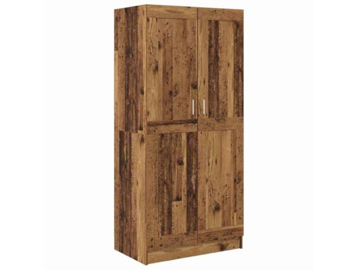 vidaXL Kleiderschrank Altholz 82,5 x 51,5 x 180 cm Holzwerkstoff Bietet viel Platz zur Organisation, Passt zu verschiedenen Schlafzimmerdeko, Holzwerkstoff für verlässliche Stärke