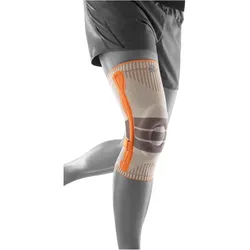 BAUERFEIND SPORTS Outdoor Kniebandage sandstone/orange XS