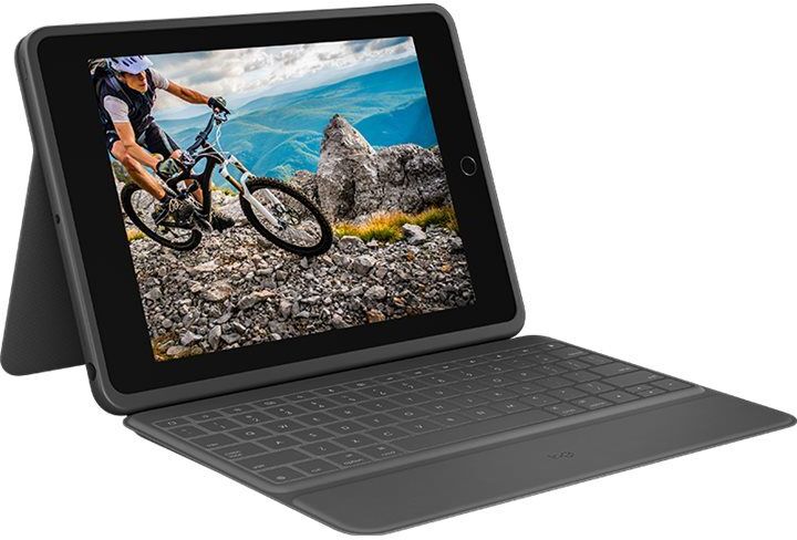 Logitech - Rugged Folio Cover iPad 10,2 Graphite